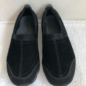 Explore Black Leather Slip On Shoes